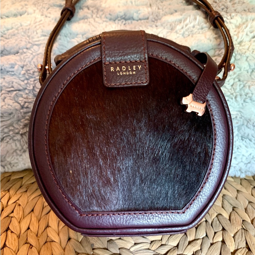 NWOT! RADLEY London Witley Small Haircalf Circle Crossbody Bag